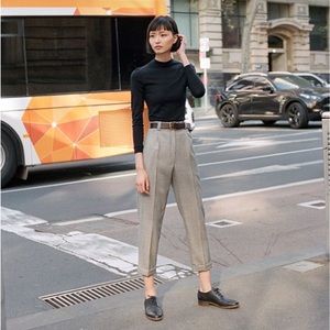 ❤️‍🔥NWOT❤️‍🔥 Caves Collect Alice Ciggie Pants in Houndstooth, AU size 8 = US 4